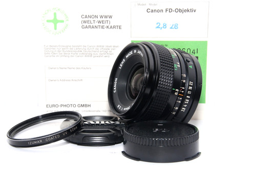 Canon 28mm 8 obiettivo - canon,