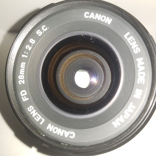 Canon 2 8 - fd, obiettivo
