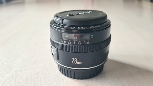 Canon 28mm 8 leggere - ef, f/2.8