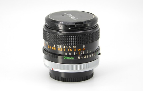 Canon 28mm 8 s c - fd,