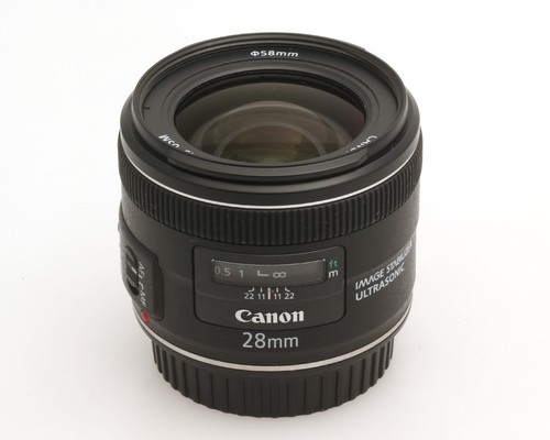 Canon obiettivo 28mm - ef, f/2,8